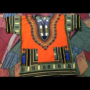 Orange Dashiki (XL)